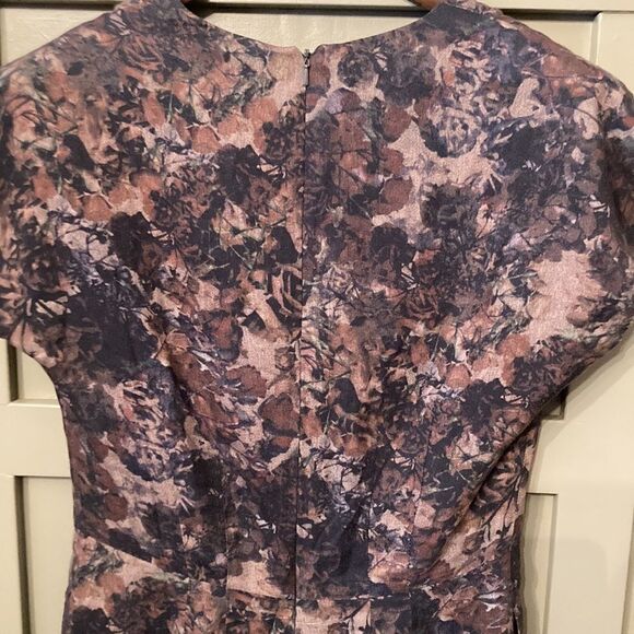 PERUVIAN Connection Soft Knit Viscose Printed Dress Size 6 - Picture 10 of 13